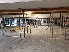 Foto von Abstützungsmaßnahmen Parkhaus
