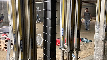 Foto von Stahlstützeneinbau Tiefgarage