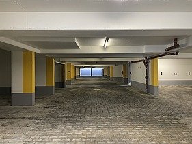 Foto von einer sanierten Tiefagarage