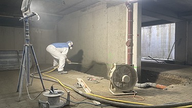 Foto von Spritzbetonarbeiten Tiefgarage