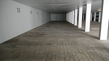 Foto von einer Tiefgarage mit einer OS 2 Beschichtung