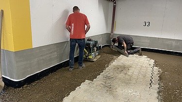 Foto von Einbau Unterbau und Pflaster