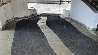 Foto von der Bestandsrampe