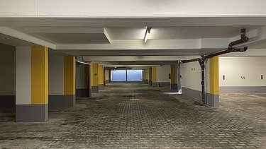 Foto von einer sanierten Tiefagarage