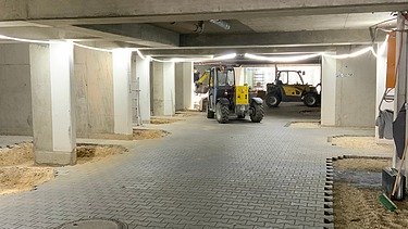 Foto von Ausbau Pflastersteine und Unterbau Tiefgarage