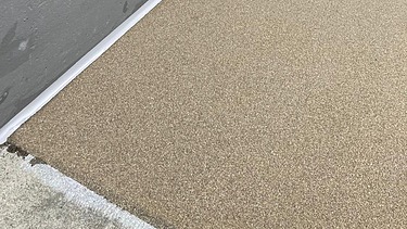 Foto von einem Epoxidharzkeil