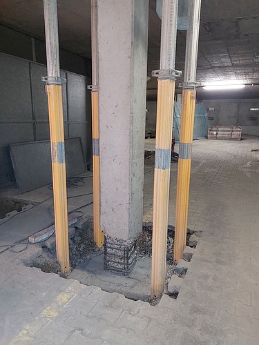 Foto von HDW Arbeiten Stützensockel