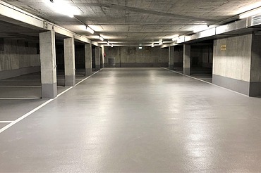 Tiefgarage in der Neue Straße Foto von einer Tiefgarage
